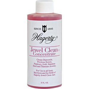 6-Ounce Ultrasonic Jewelry Cleaner Concentrate, Red